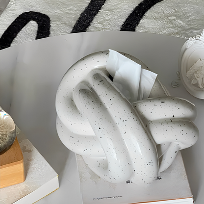 Seath – Boîte à mouchoirs en porcelaine