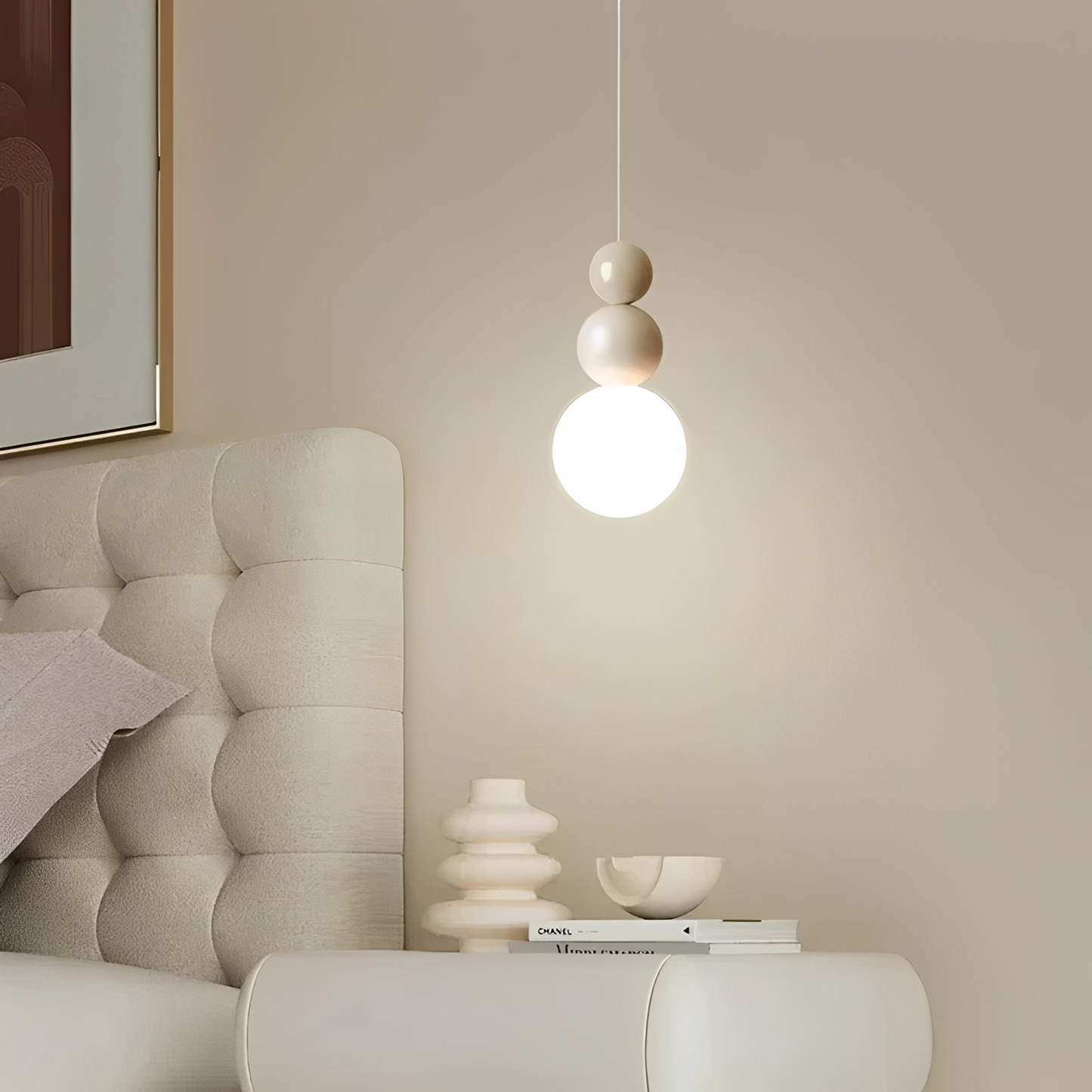 Alva – Suspension Crème Nordique