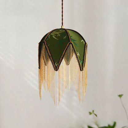 Cely – Lustre en Tissu Français Rétro
