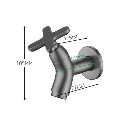 MurBrass – Robinet mural en laiton pour eau froide