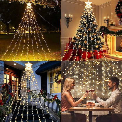 Lumi – LED-Wasserfall-Sternenlichters