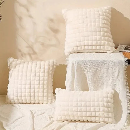 Terra – Housse de coussin en peluche