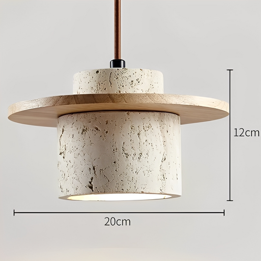 Takumi – Suspension Vintage Travertin Japonaise