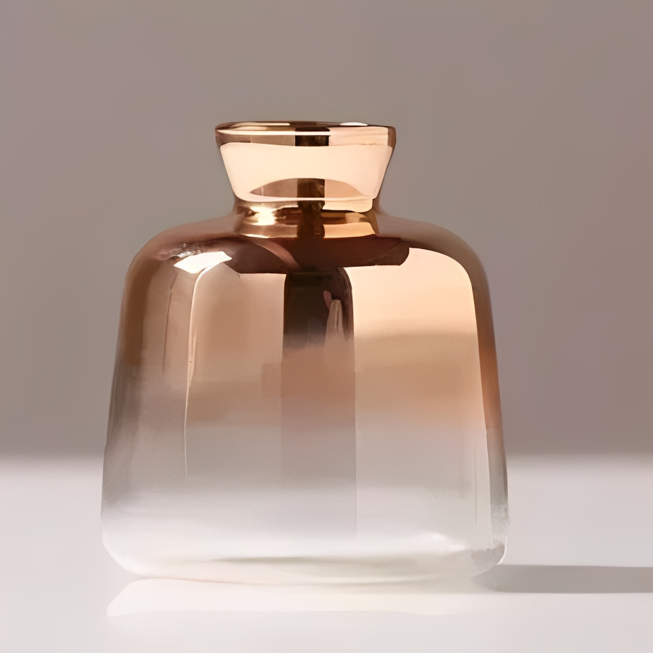 Nadine – Vase en verre moderne avec effet de dégradé