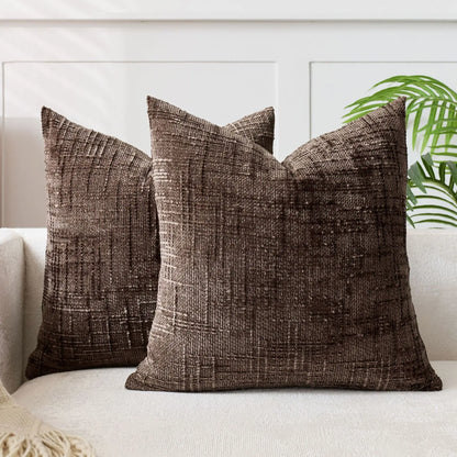 Bamora – Housse de coussin en chenille