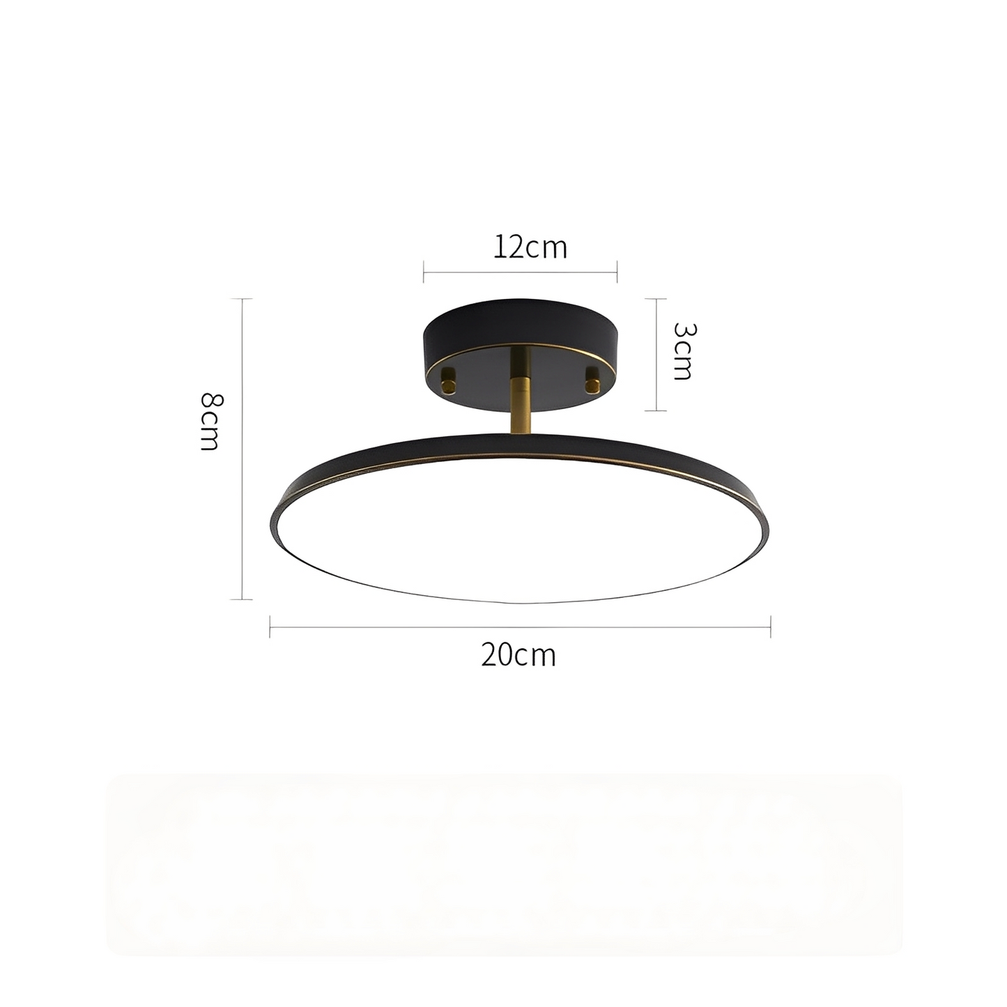 Niko – Moderne Plafonnier Rotatif