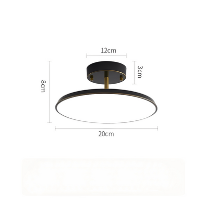 Niko – Moderne Plafonnier Rotatif