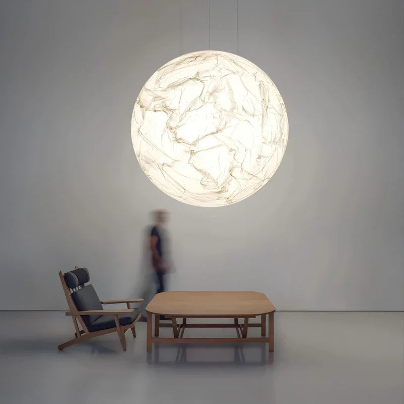 Tsukiko – Luxueuse Lampe Suspendue Minimaliste Lune