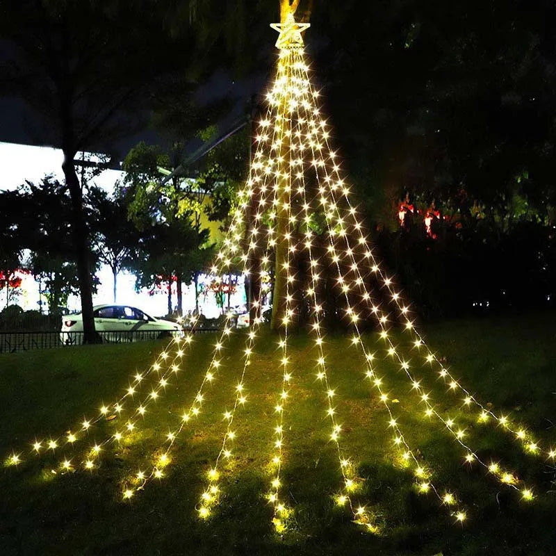 Lumi – LED-Wasserfall-Sternenlichters