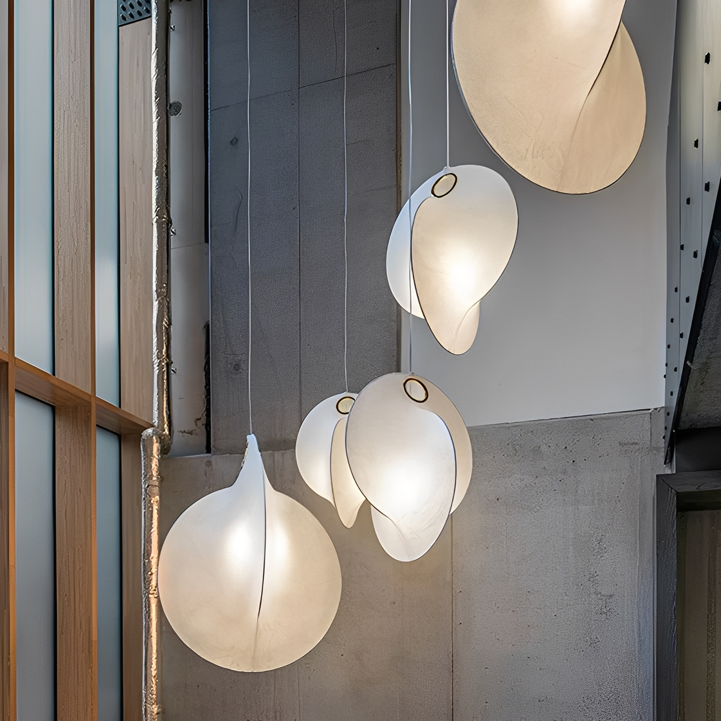 Meiko – Élégante Suspension Loft Wabi Sabi