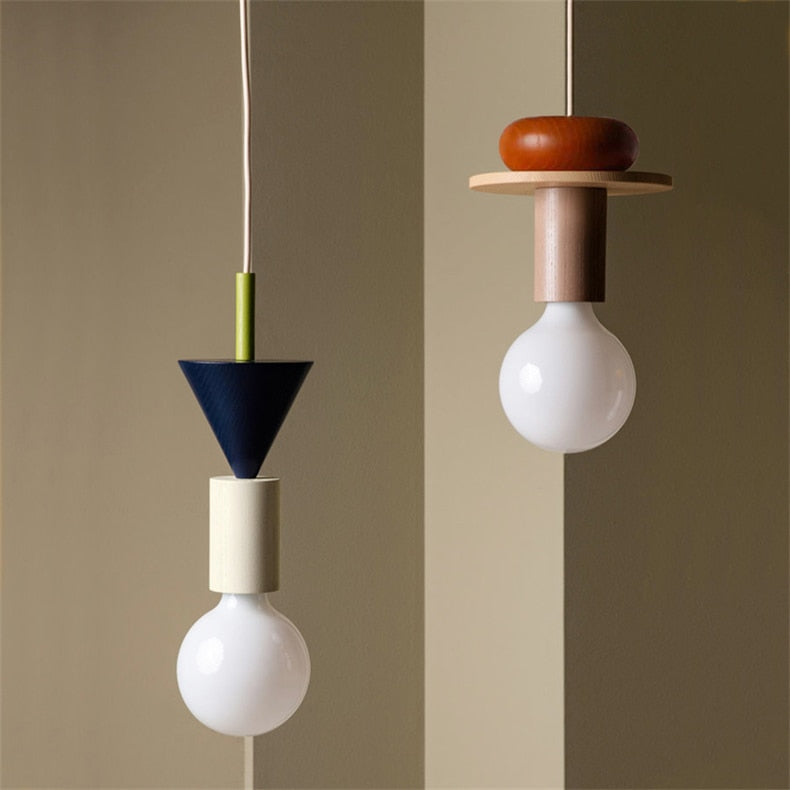 Kokoro – Suspension géométrique pour chambre d'enfant