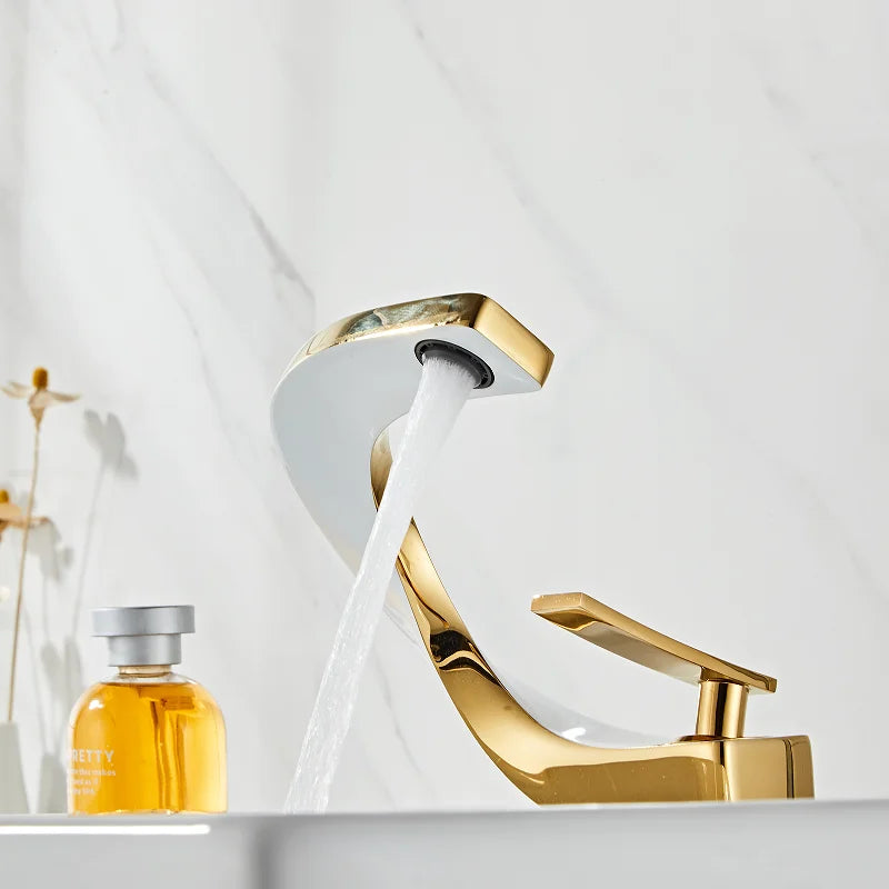 Avelyn – Robinet de salle de bain de luxe en chrome pour des moments de salle de bain élégants