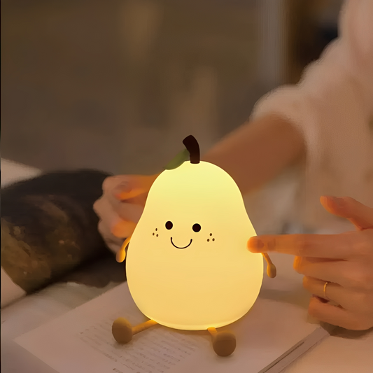 Perry – Lampe de nuit poire en silicone
