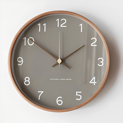 Marla – Horloge murale moderne en bois