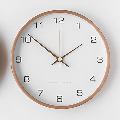 Marla – Horloge murale moderne en bois