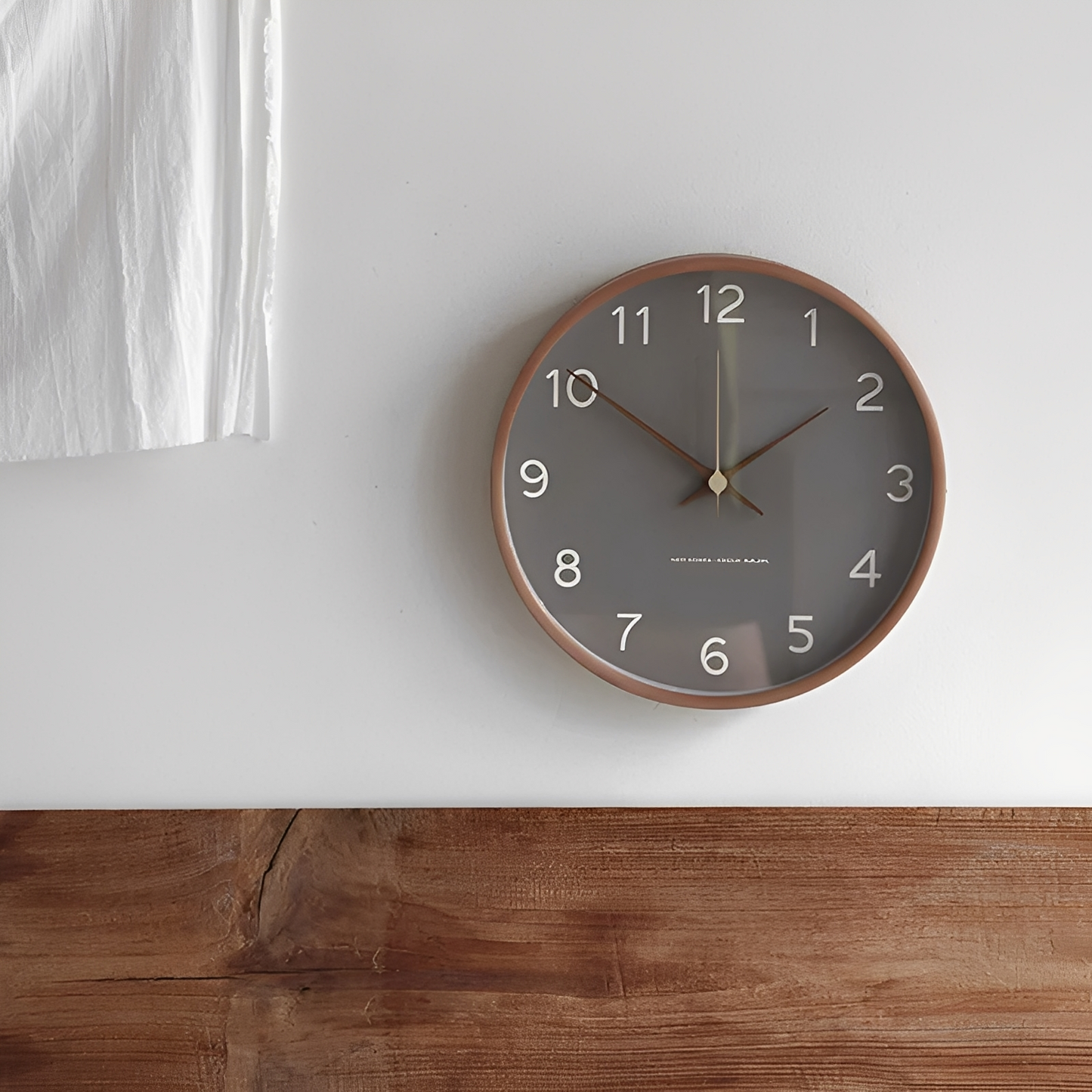 Marla – Horloge murale moderne en bois