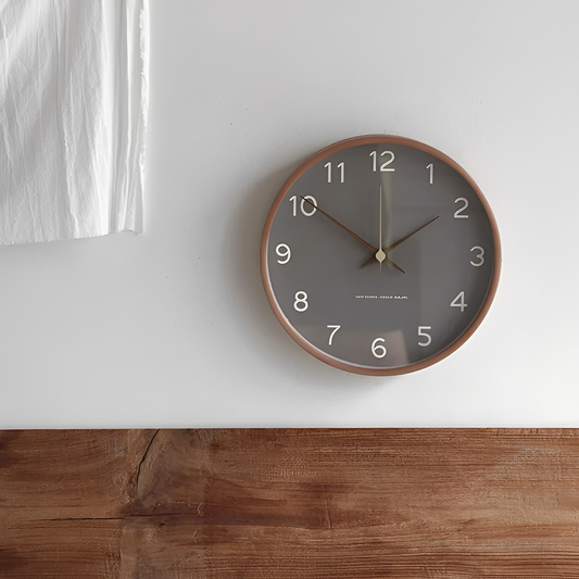 Marla – Horloge murale moderne en bois