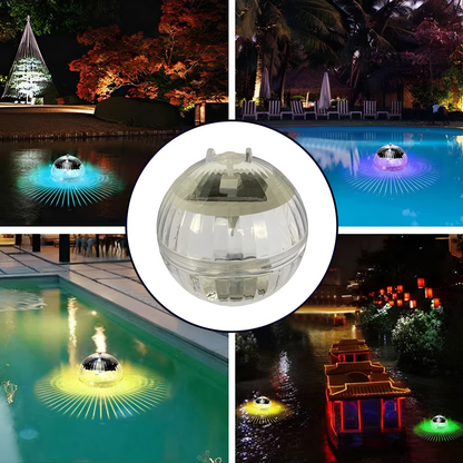 Yara – Lampes solaires flottantes pour piscine