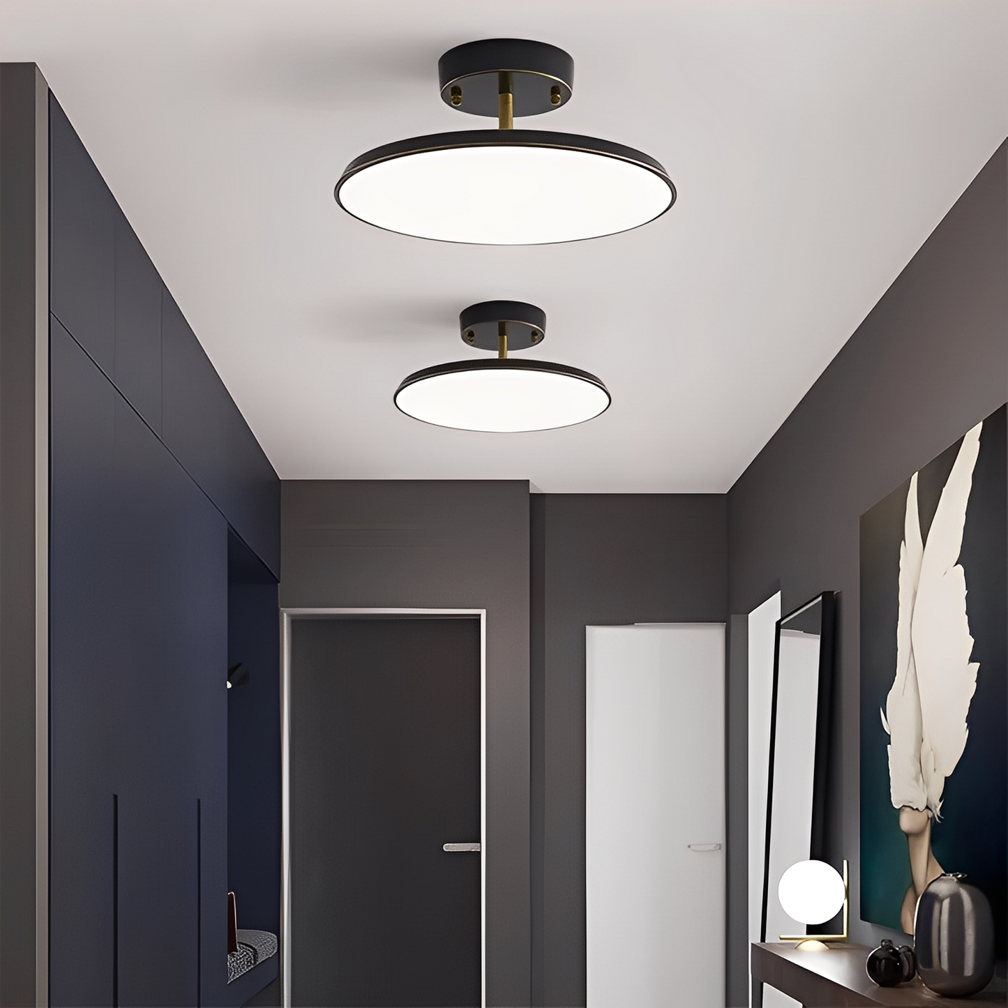 Niko – Moderne Plafonnier Rotatif