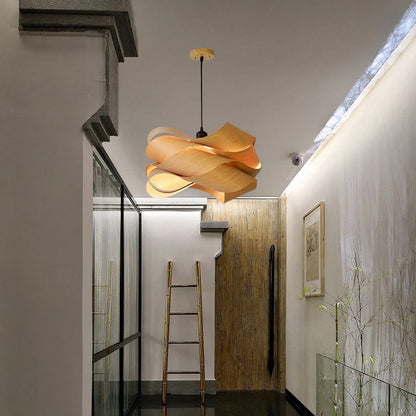 Hiro – Lampe de table simple en bois