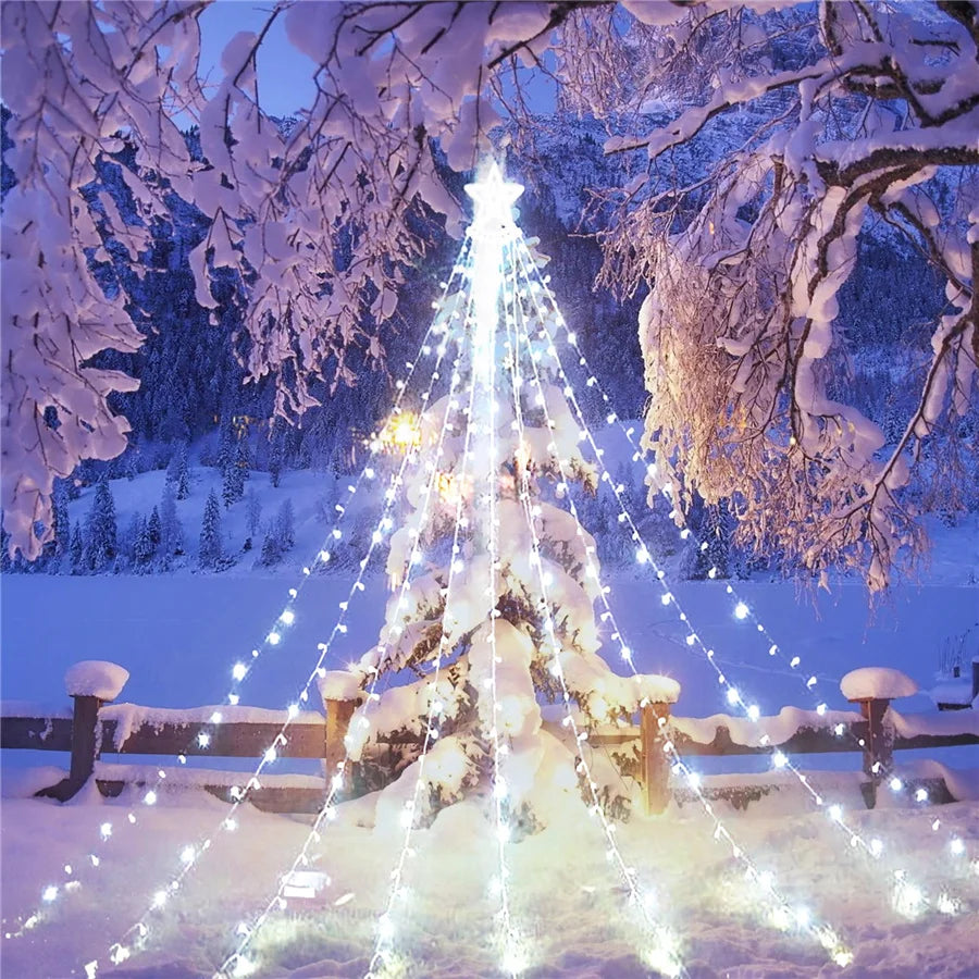 Lumi – LED-Wasserfall-Sternenlichters