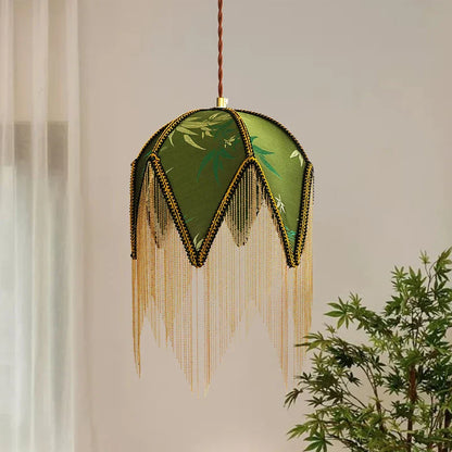 Cely – Lustre en Tissu Français Rétro