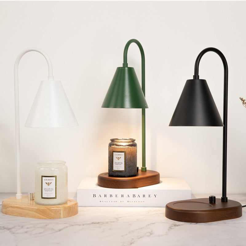 Serenya – Simple Lampe à Cire Fondue pour Aromathérapie