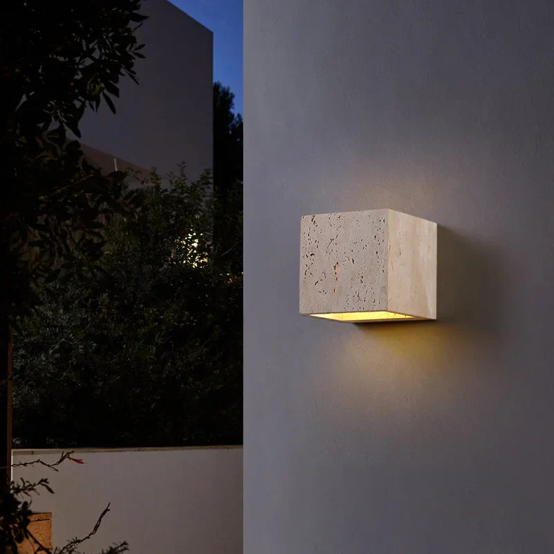 Kohana – Lampe murale japonaise en pierre
