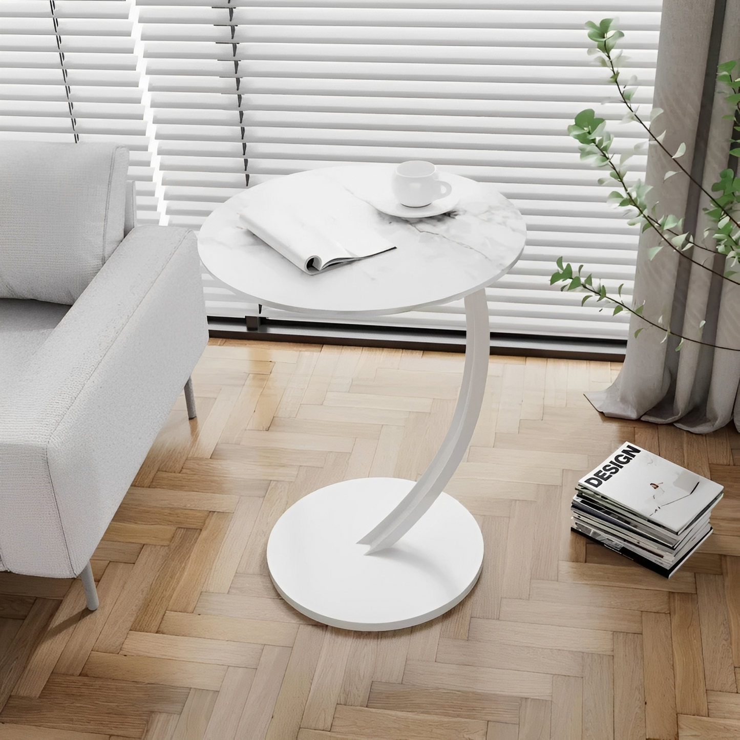 Lina – Table d'appoint rond