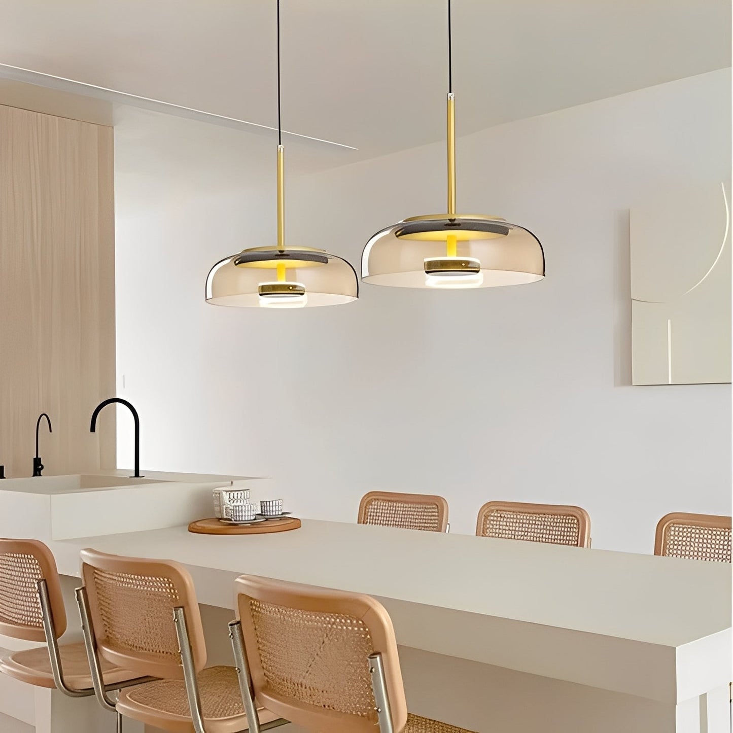 Marlie – Lampe Pendante en Verre Nordique
