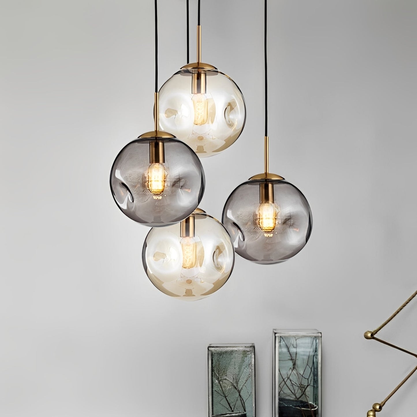 Arvino – Lustre en verre créatif
