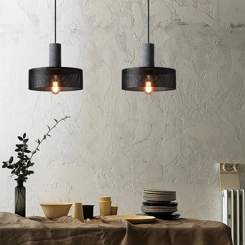 Hudson – Suspension industrielle vintage