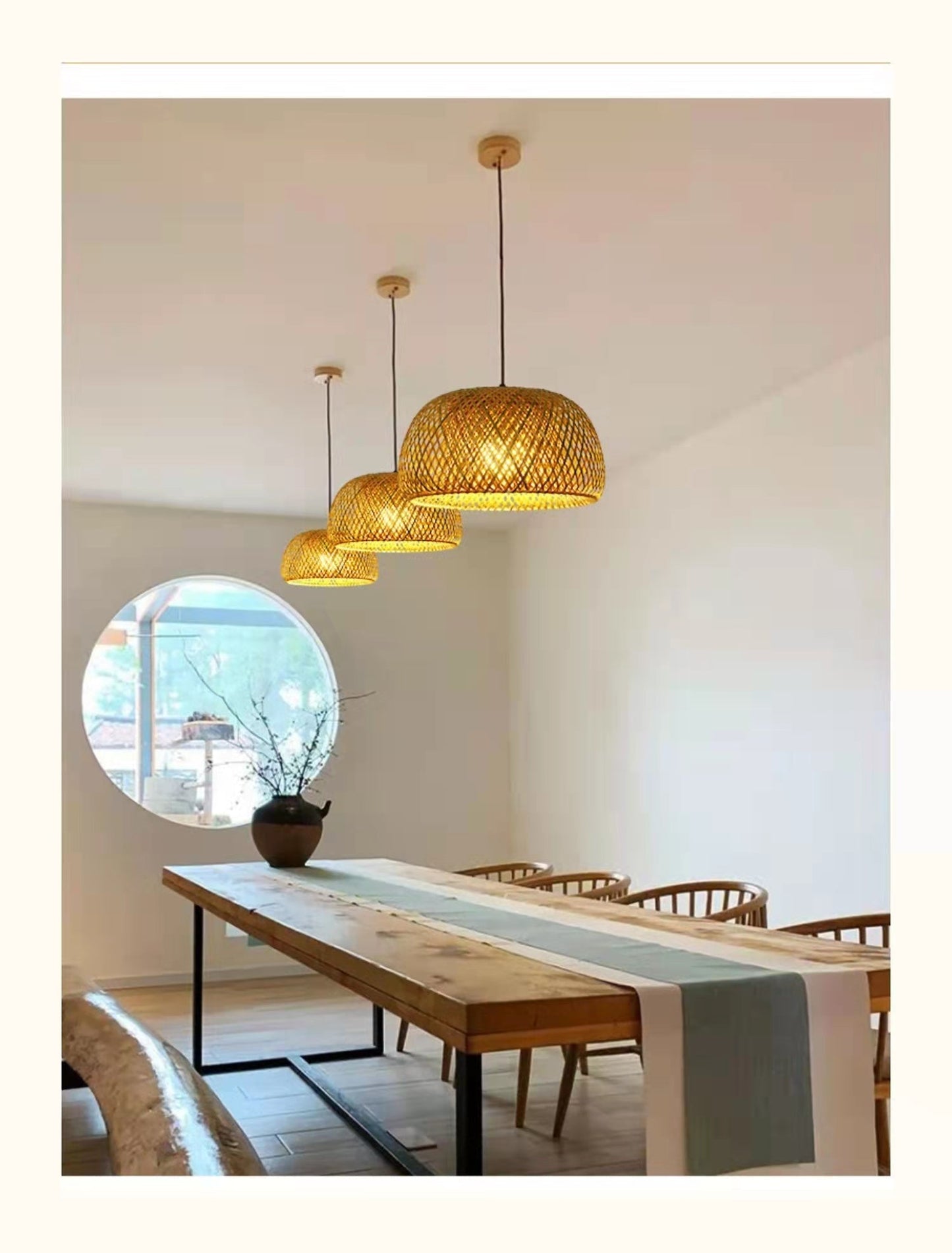 BambouZen – Suspension en bambou naturel pour ambiance apaisante