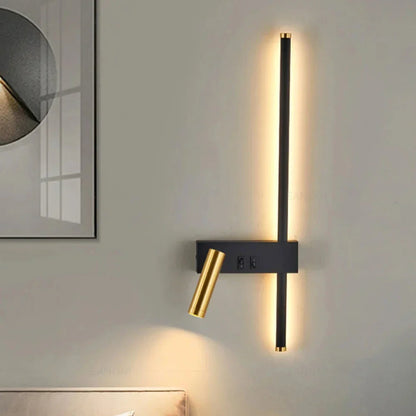 Akagi – Lampe murale moderne de luxe lumière