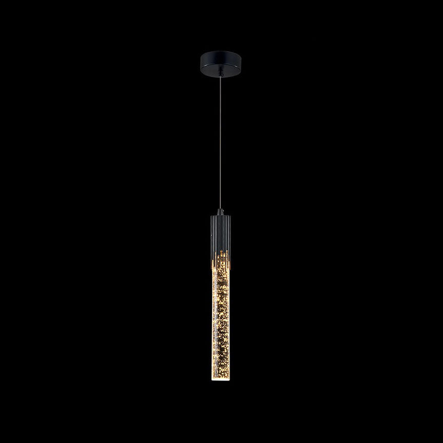 Yukari – Suspension à barre LED en cristal