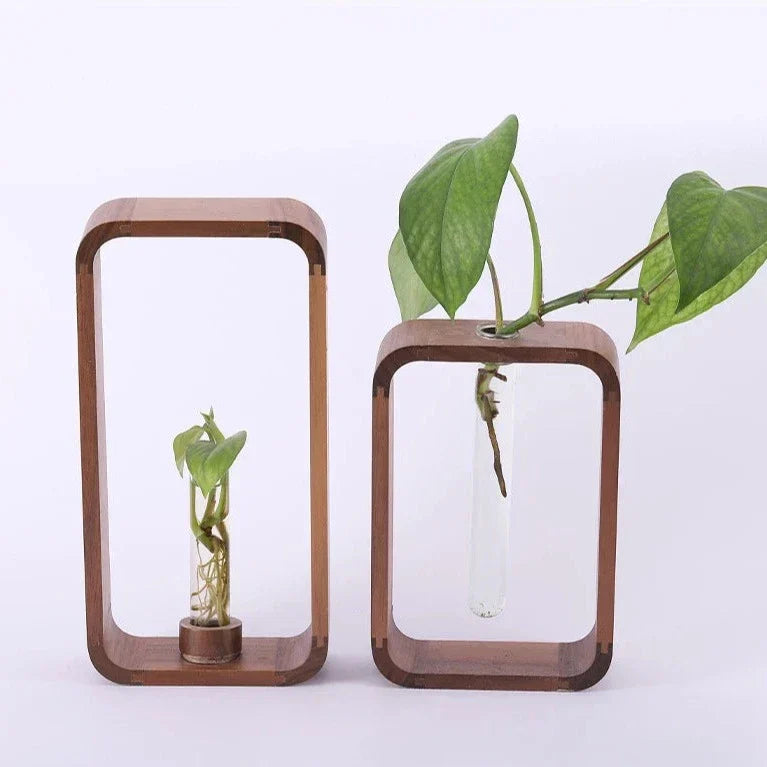 Lea – Vase moderne en tubes de verre
