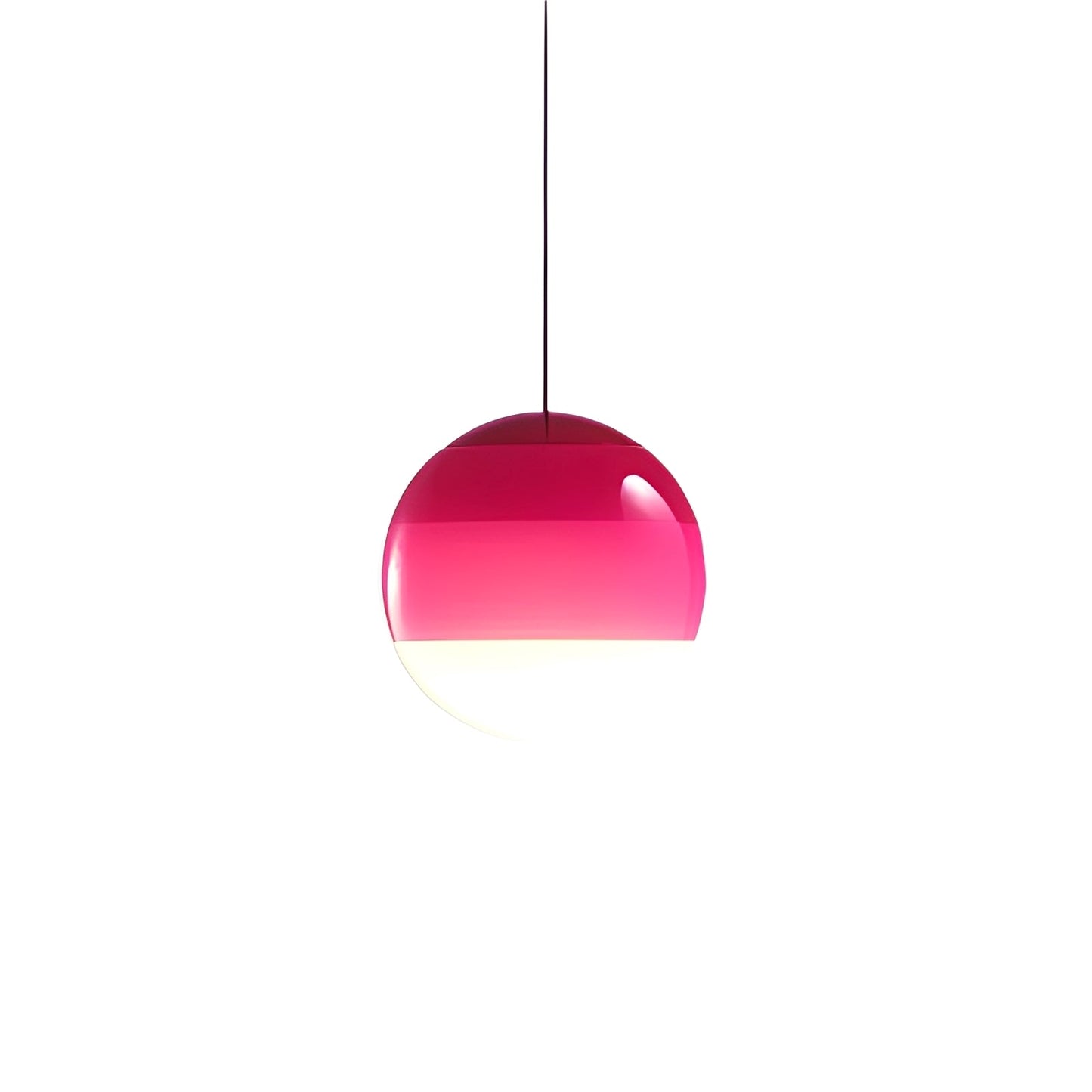 Mel – Suspension en verre coloré nordique