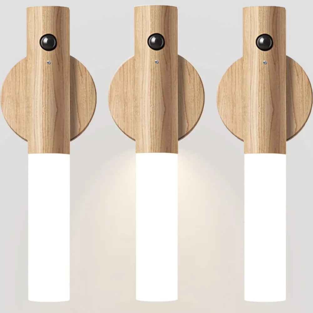 Kairo – Lampe de nuit en bois magnétique