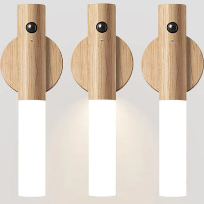 Kairo – Lampe de nuit en bois magnétique