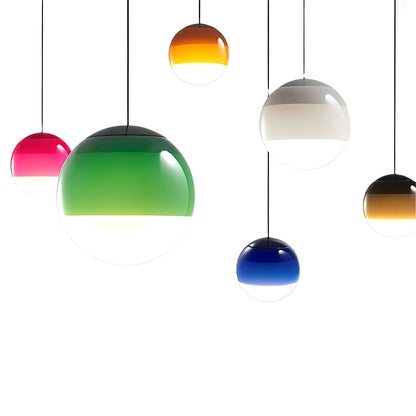 Mel – Suspension en verre coloré nordique