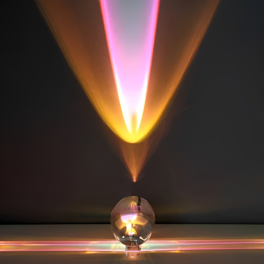 Aureon – Lampe de projection en cristal