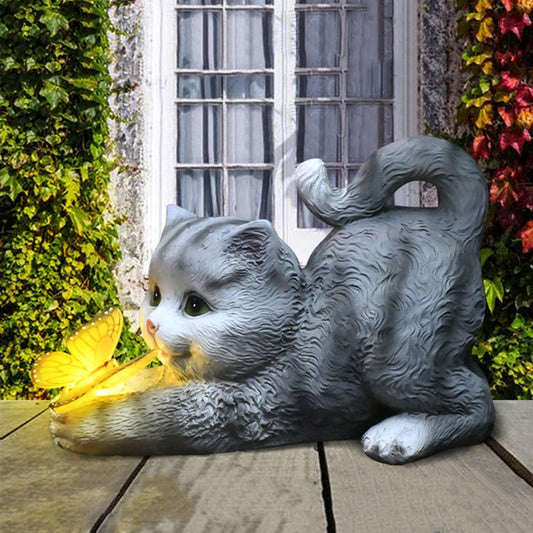 JardinSolaire – Lumières de jardin solaires chats & papillons