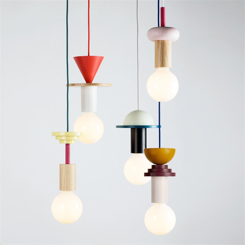Kokoro – Suspension géométrique pour chambre d'enfant