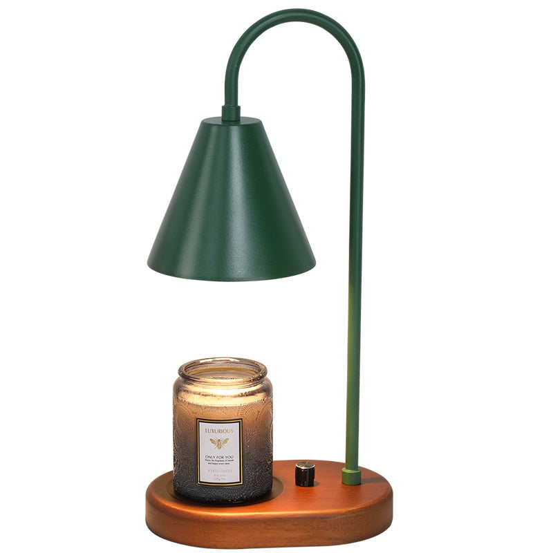 Serenya – Simple Lampe à Cire Fondue pour Aromathérapie