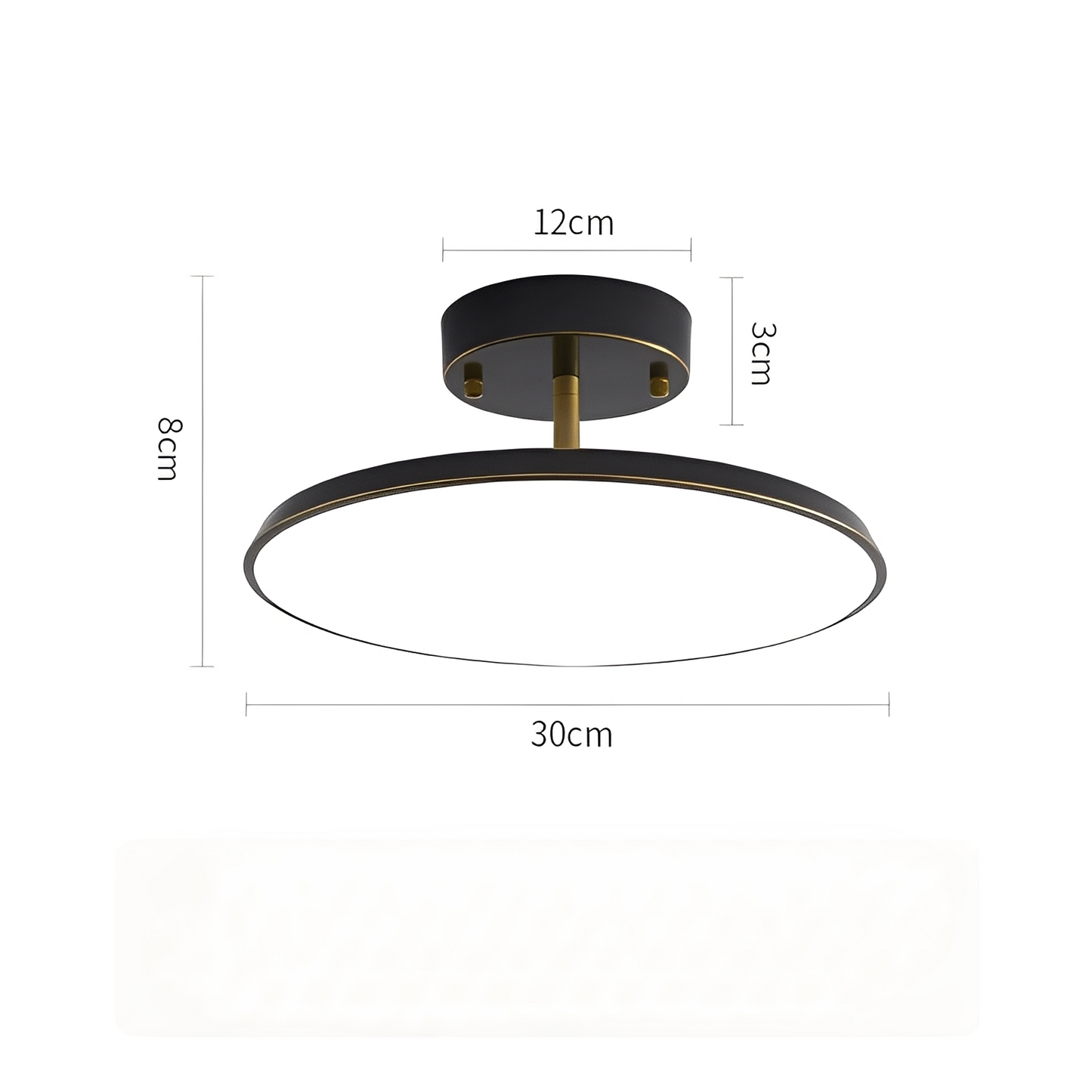 Niko – Moderne Plafonnier Rotatif