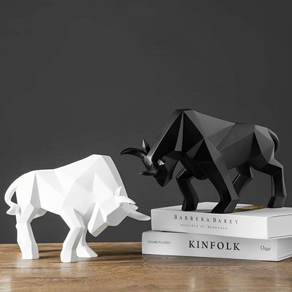 Bjorn – Sculpture en résine taureau