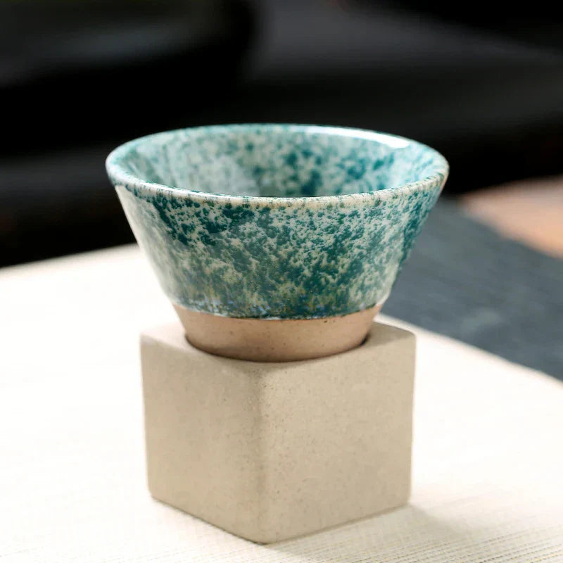 Yumi – Tasse à thé rétro en céramique japonaise