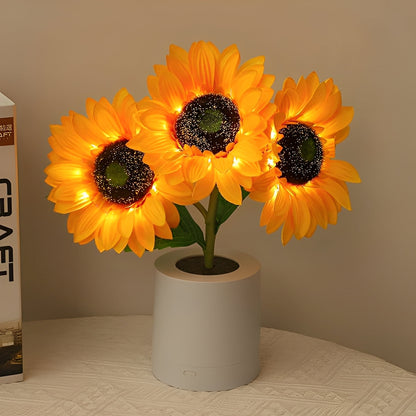 Solina – Veilleuse LED tournesol rechargeable