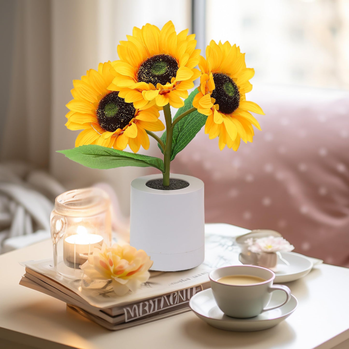 Solvyn – Lampe Tournesol Scintillante