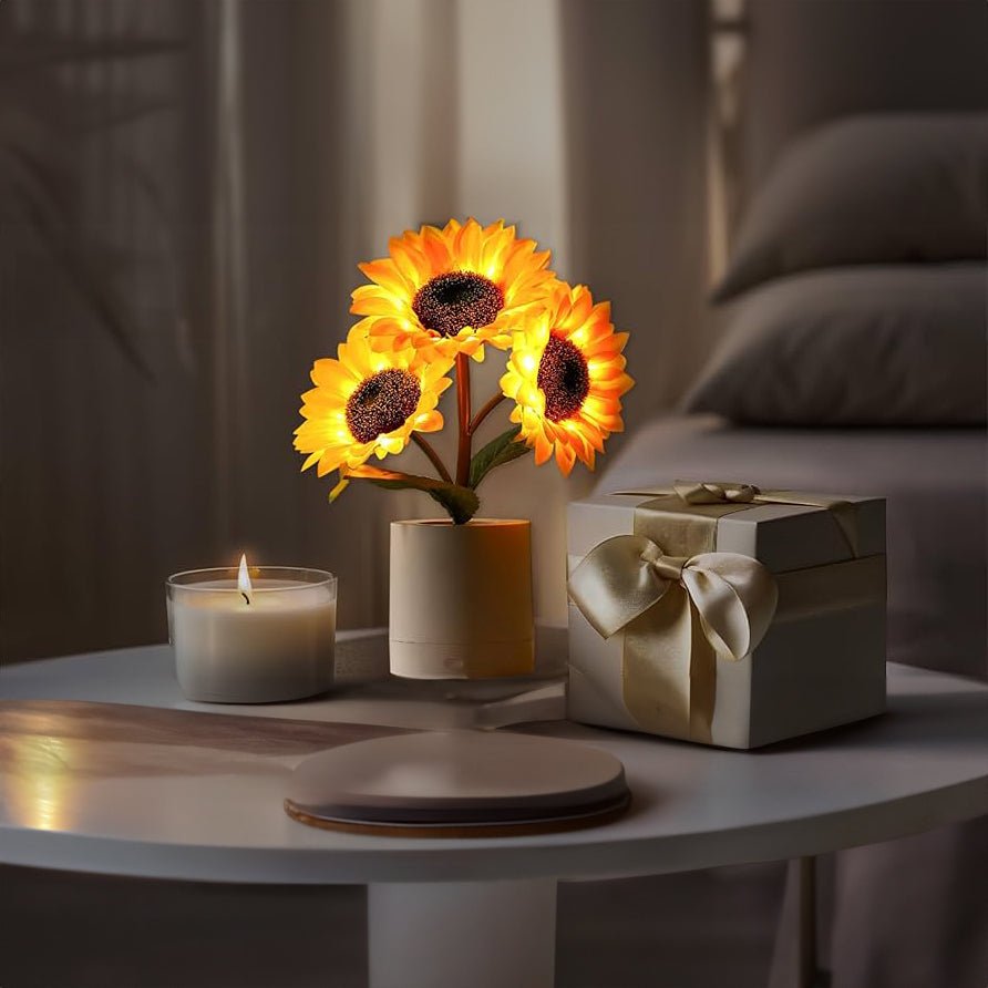 Solvyn – Lampe Tournesol Scintillante